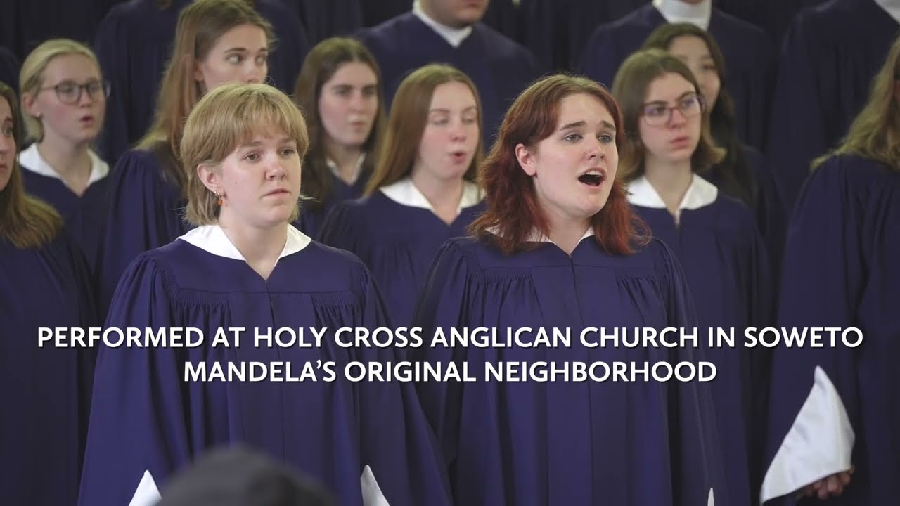 The Time Has Come - St. Olaf Choir (Live in Soweto, South Africa) - Eriks Ešenvalds / Nelson Mandela