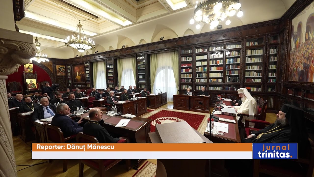 Ședința de lucru a Consiliului Național Bisericesc la Reședința Patriarhală