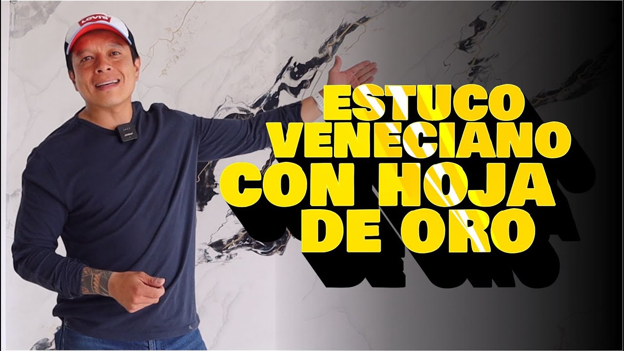 TUTORIAL Estuco Veneciano con HOJA de ORO