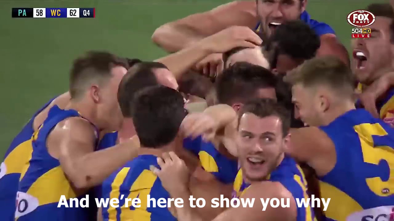 West Coast Eagles AFL 2020 NEW Theme Song (With Lyrics)