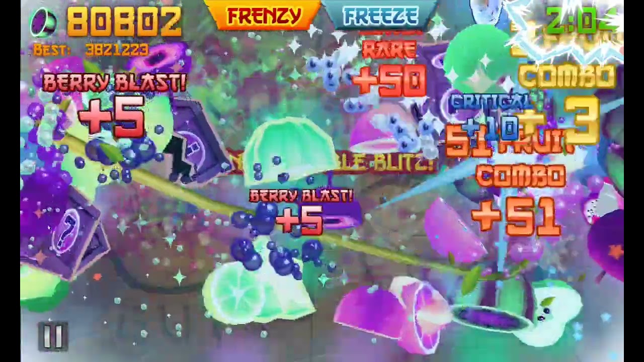 Fruit Ninja Ghostbuster MOD (119 Fruit Combo)