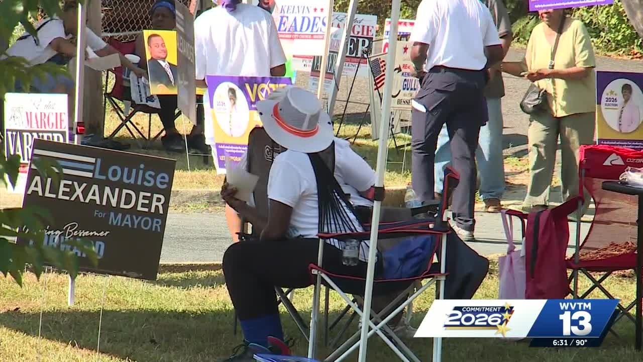 Municipal elections underway in Bessemer and Gadsden