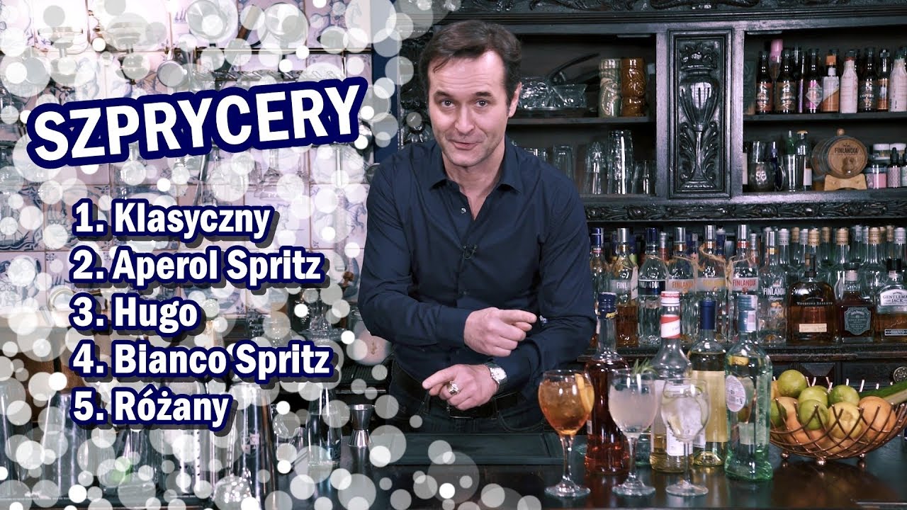Szprycery! Jak zrobić szprycer Hugo, Bianco, Aperol Spritz i inne drinki z bąbelkami