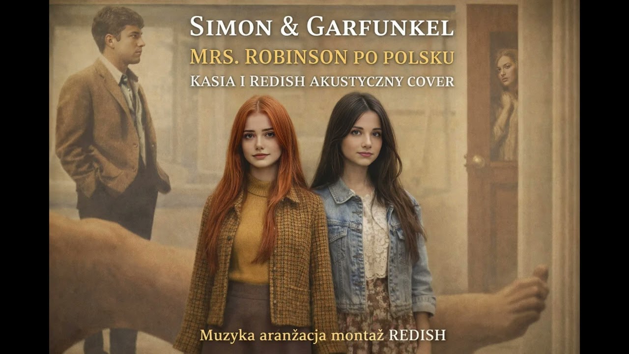 Mrs. Robinson po polsku – Simon & Garfunkel | Akustyczny cover | Kasia i Redish