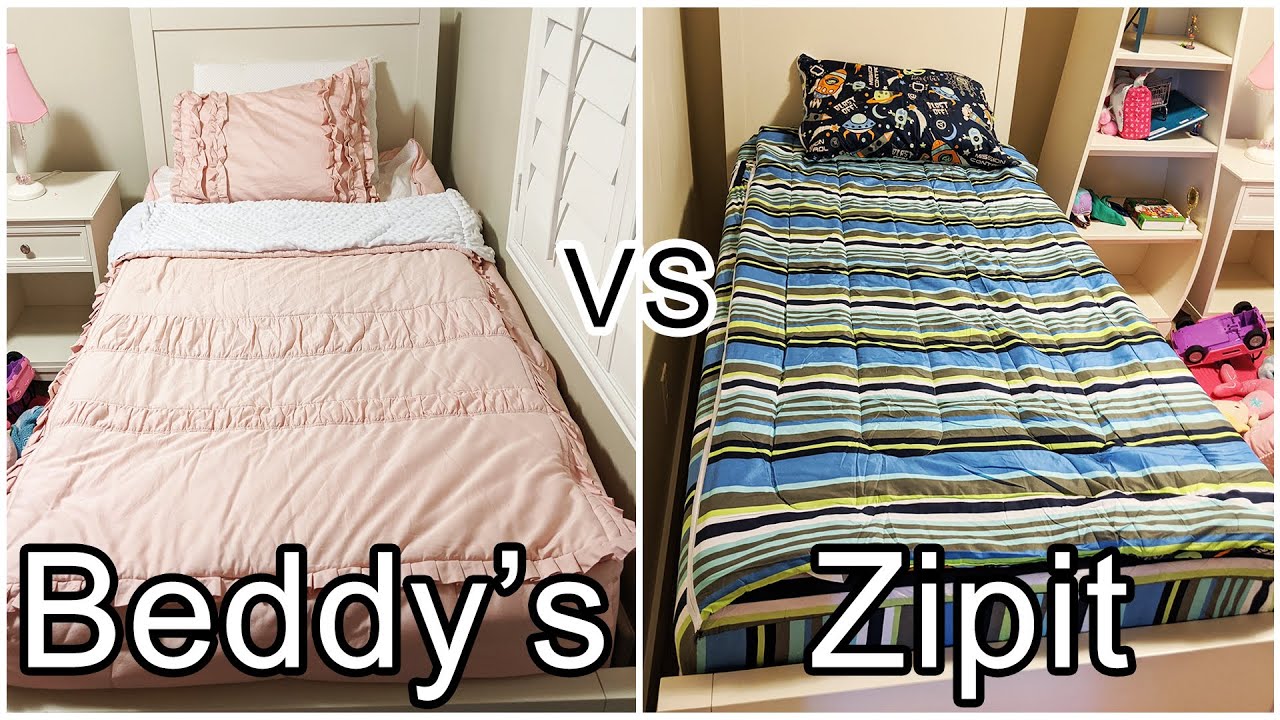 Popular Zipper Bedding Compared! Beddy's vs Zipit