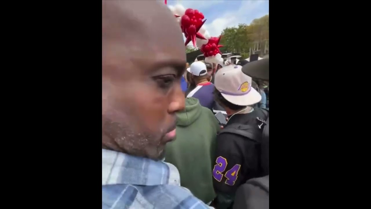Nipsey Hussle’s brother Blacc Sam confronts Rocstar2800 at Marathon Burger Grand Opening
