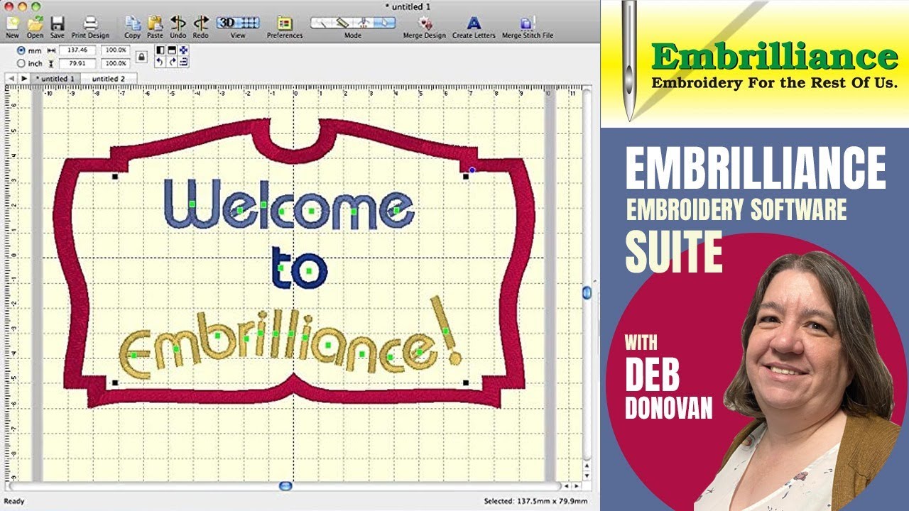 Embrilliance StitchArtist - Embroidery Software For The Masses!