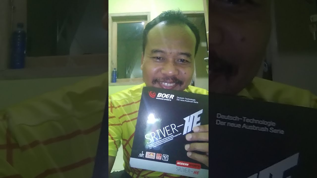 Review Karet Tenis meja Boer Sriver HE