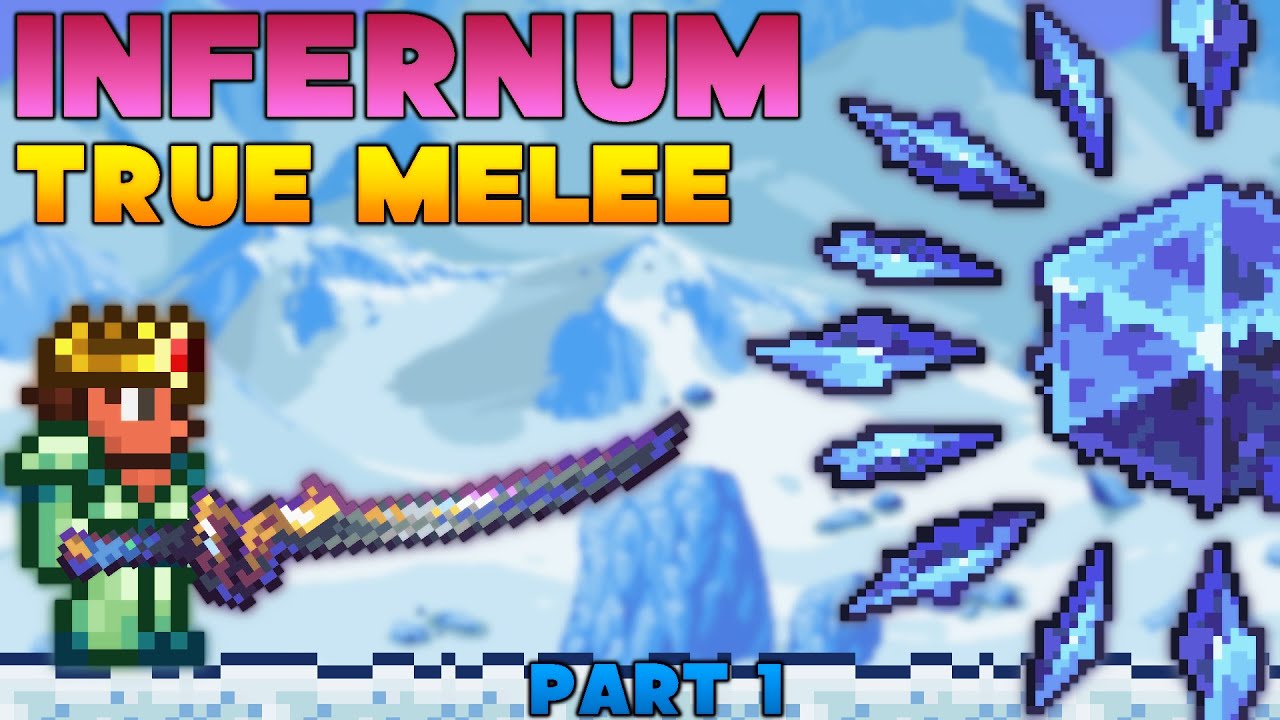 Terraria Calamity Infernum — настоящий опыт ближнего боя — часть 1/2