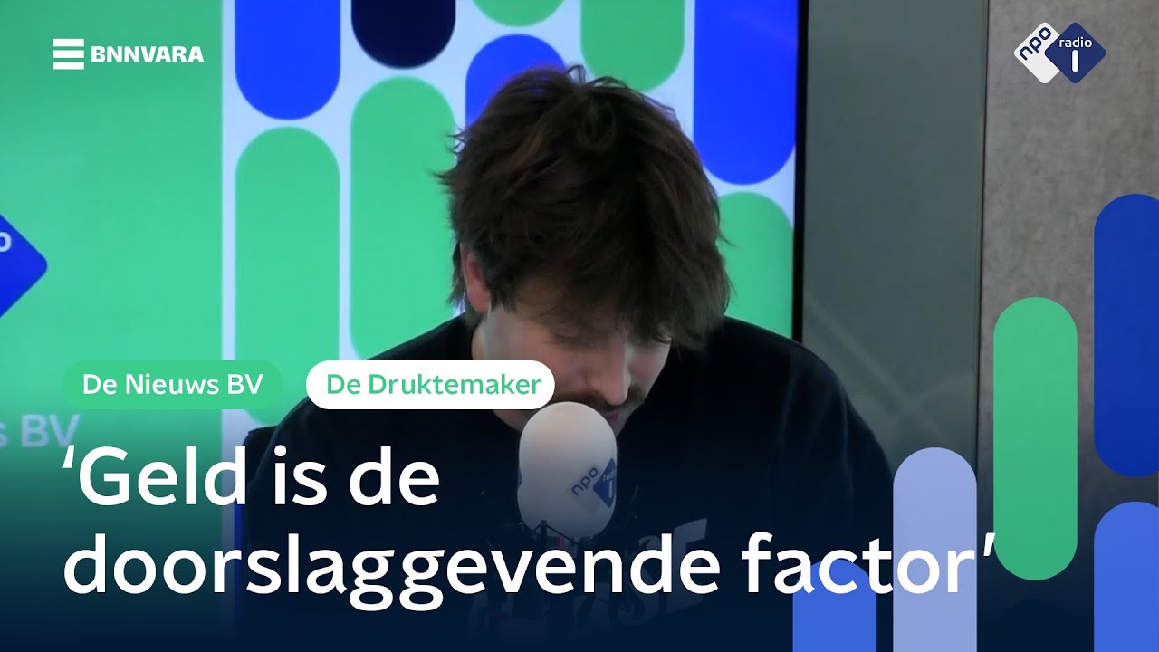 &lsquo;Het gaat over waardering van mensen&rsquo; | De Druktemaker | NPO Radio 1