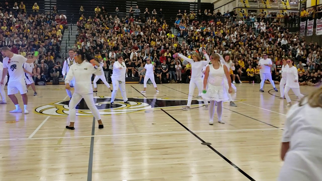 Southeast Polk High School Staff Homecoming Performance 2019