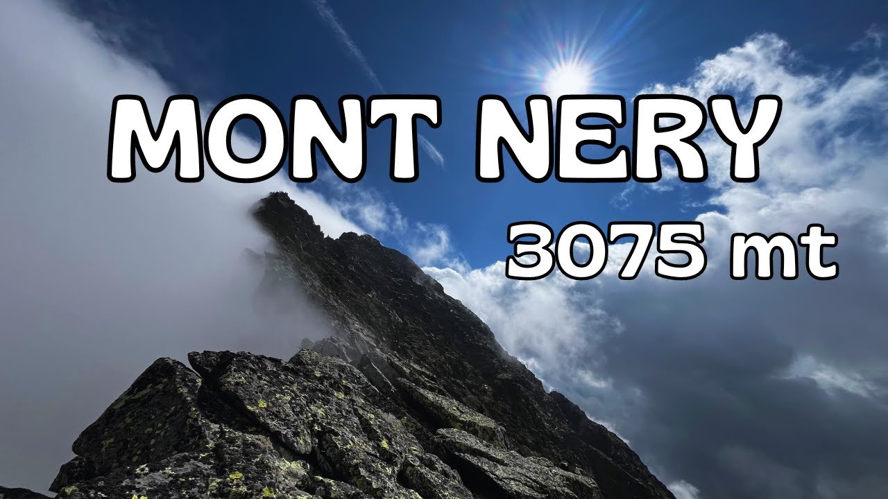 Mont Néry (Becca Frudiera) - 3075 mt - Via normale da Issime (AO) 4K