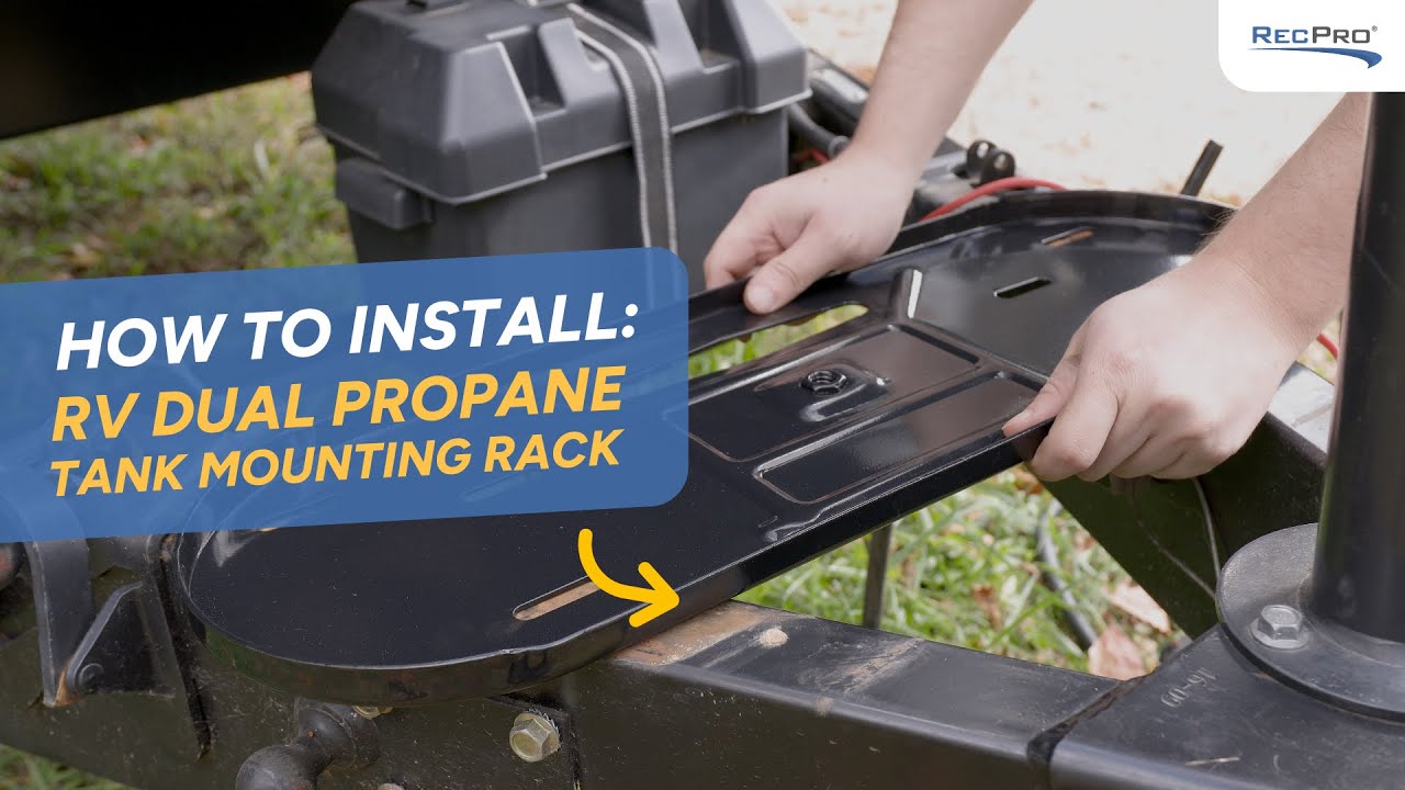 How to Install a Propane Tank Rack with RecPro in 15 Minutes!