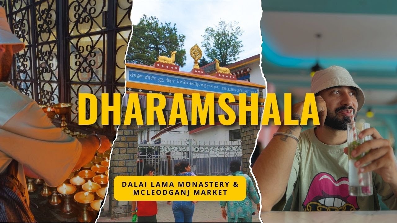 Inside Dalai Lama Temple and Local Bazaar Walk | Dharamshala Vlog -3