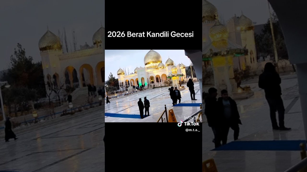 Berat kandili gecesi örüşküde zikir 2026