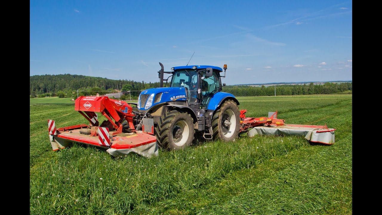 New Holland T7.270 Autocommand + Kuhn FC 313 & 883 Lift Control