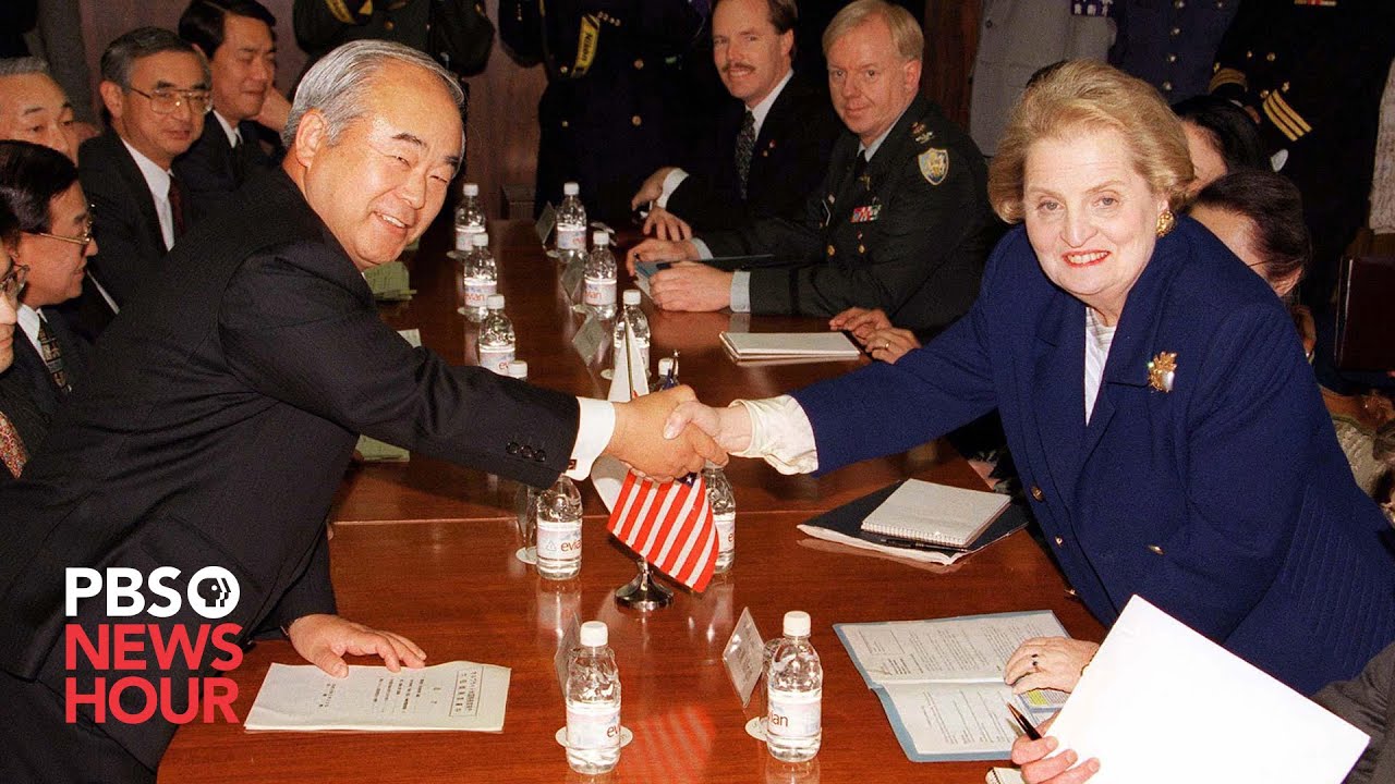 WATCH: How Madeleine Albright used pins, fashion in her diplomacy