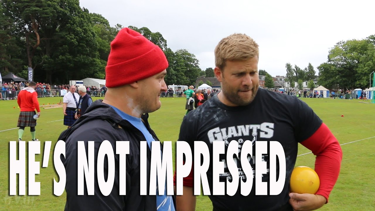 HE'S NOT IMPRESSED | BALLOCH HIGHLAND GAMES |  SCOTTISH GAMES WEEK DAY 1