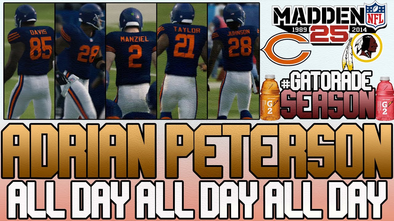 Madden 25 MUT | Ultimate Team Gameplay | Adrian Peterson, ALL DAY ALL DAY!