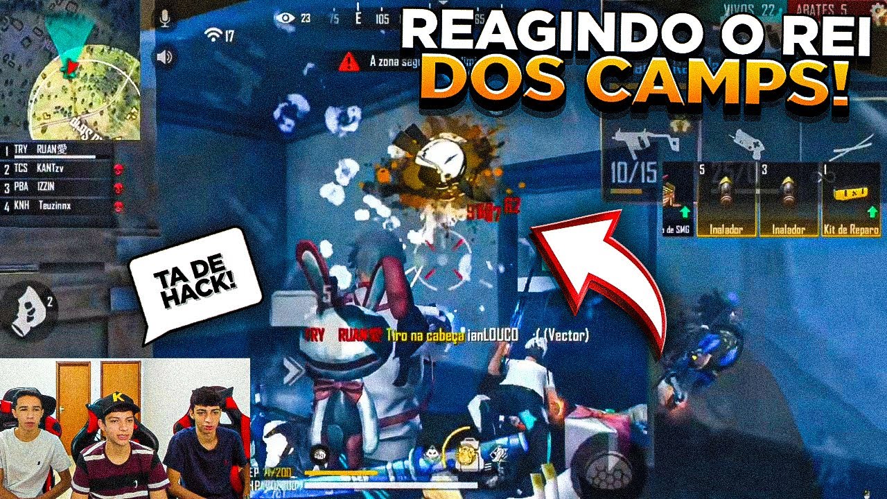 REAGIMOS AO REI DOS HIGHLIGHTS EM CAMP! 😯🔥