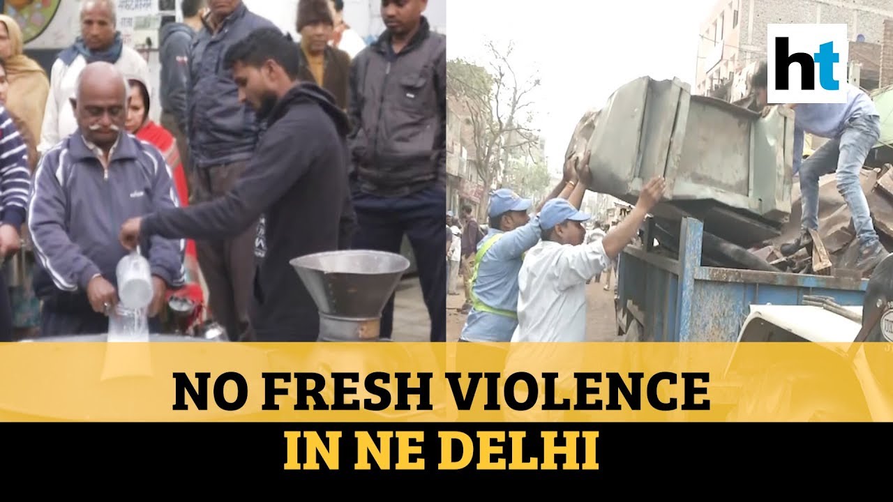 Shops reopen, debris being cleared, how north-east Delhi moves towards normalcy