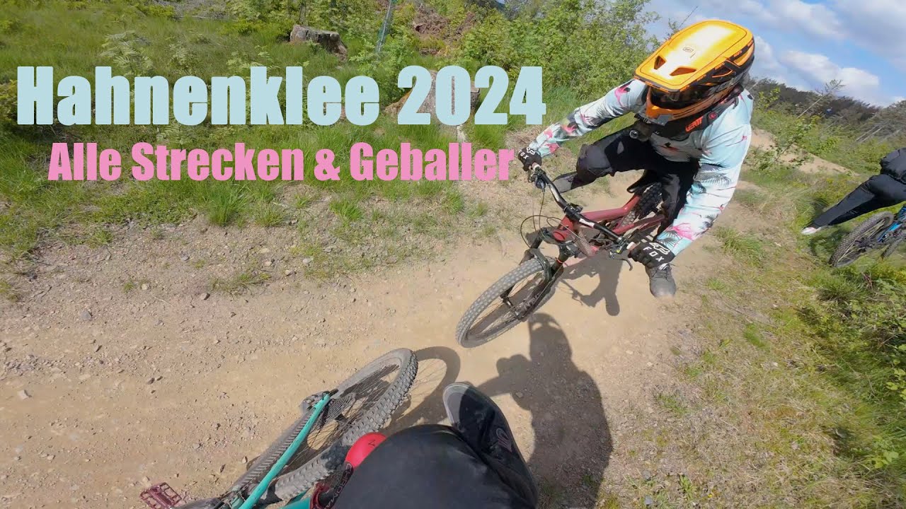 Bikepark Hahnenklee 2024 alle Strecken & Geballer im Harz