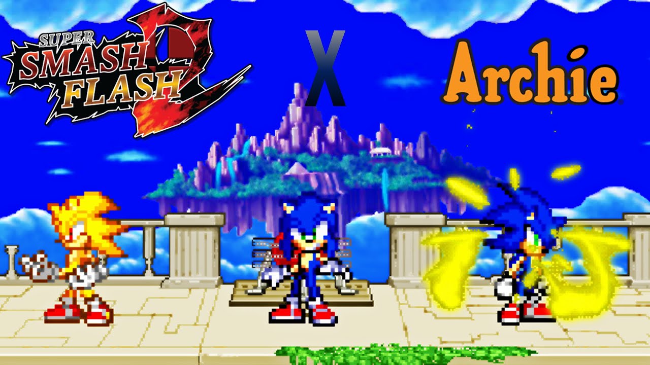 SSF2 Mods: Archie Sonic Trailer and Release