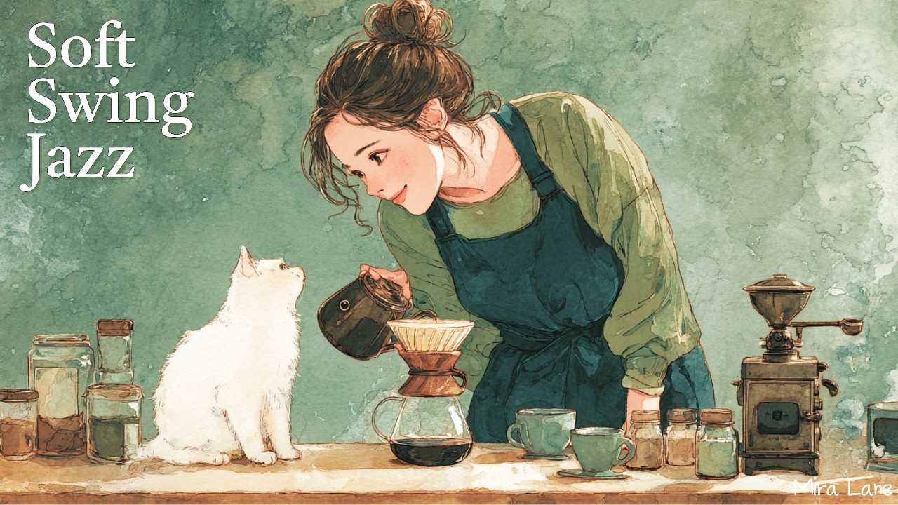 ☕Soft Swing Jazz | Relaxing Home Caf&eacute; Playlist