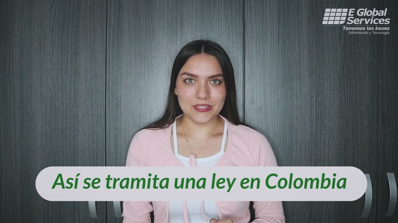 ¿Cómo se tramita una ley en Colombia? 🤔