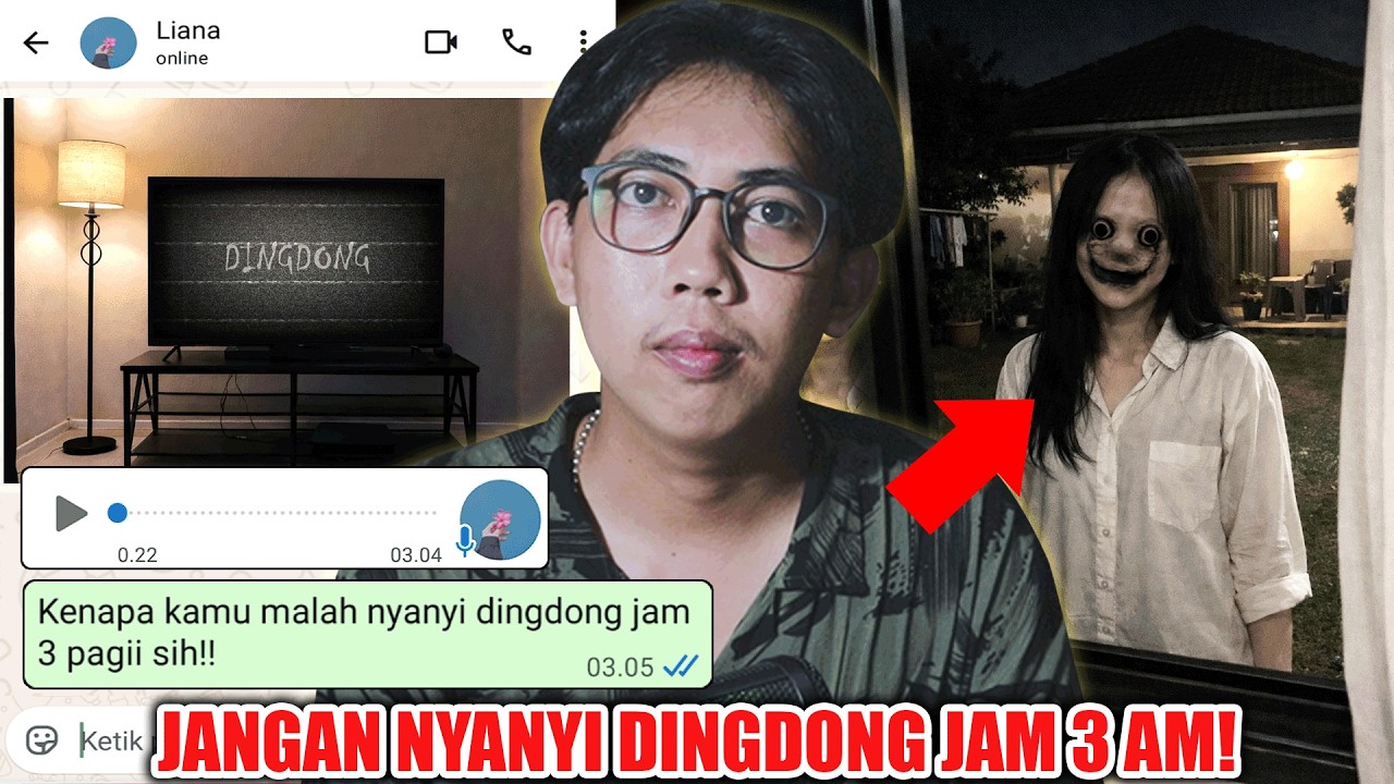 CERITA SERAM JANGAN NYANYI LAGU DINGDONG JAM 3 AM 😨 | CHAT HISTORY HORROR INDONESIA