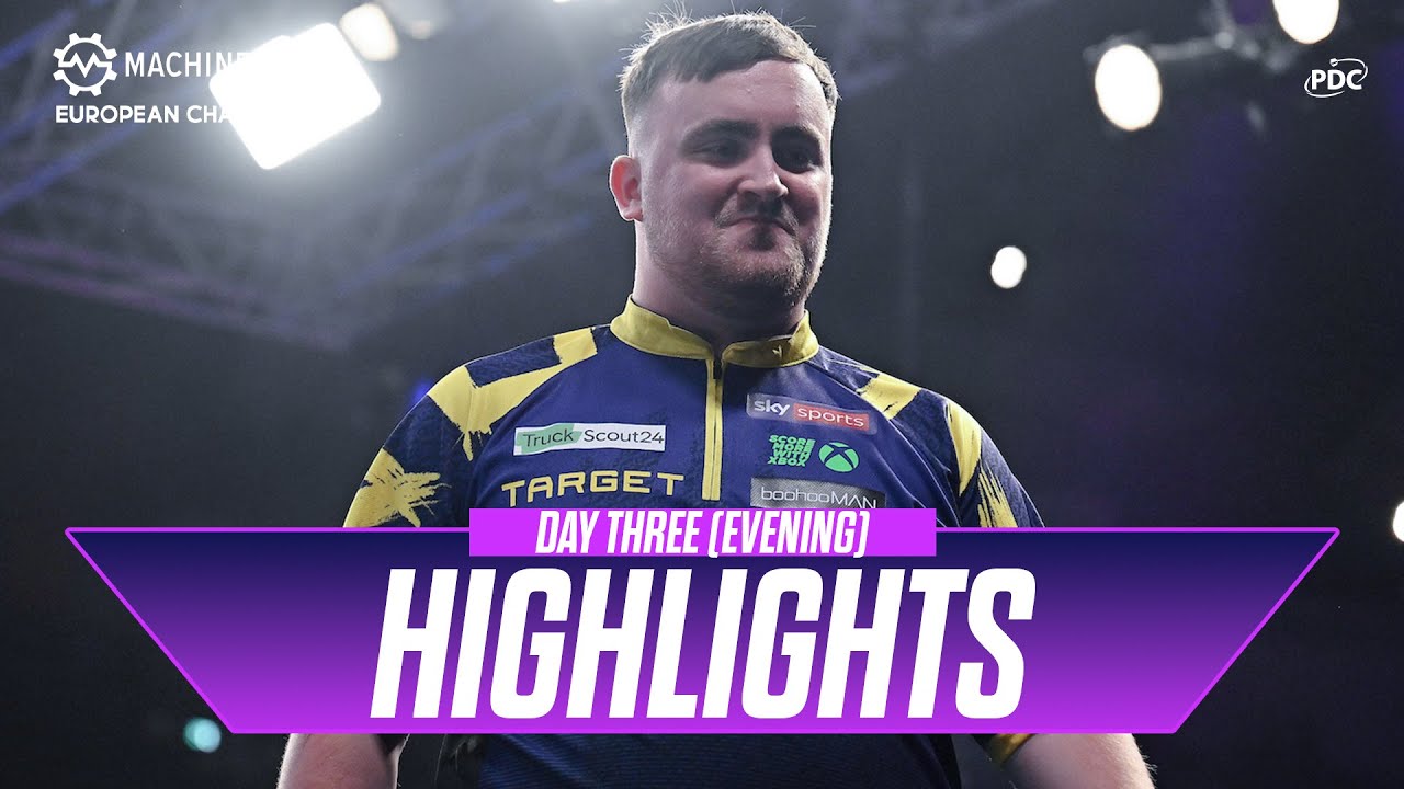 BULLSEYE BONANZA 🎯 Day Three Evening Highlights - 2025 Machineseeker European Championship