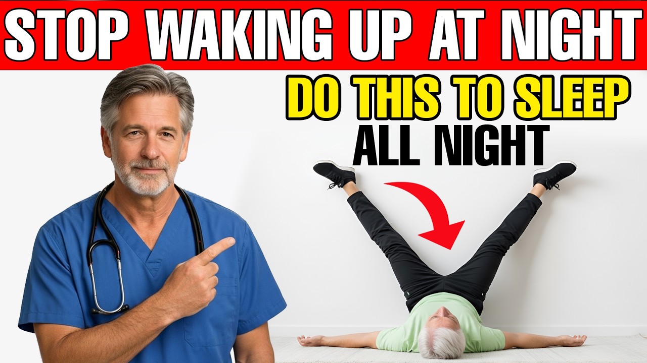 Stop Waking Up at Night: 5 Bedtime Exercises to Sleep Deeper (No Nighttime Bathroom Trips)