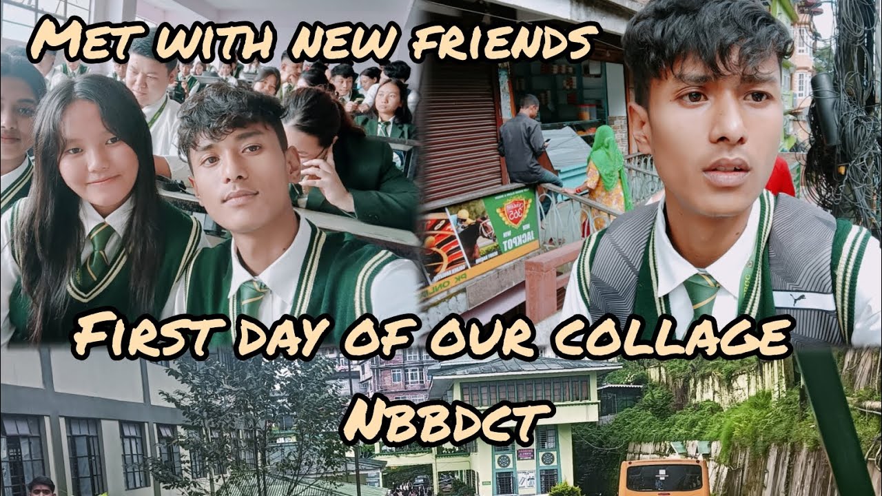 first day in collage // class khozda khozda hattu vayo // Nar Bahadur Bhandari Degree Collage Tadong