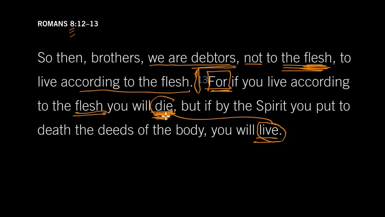 John Piper: Romans 8:12–13 - Sin Will Kill You [Episode 12]