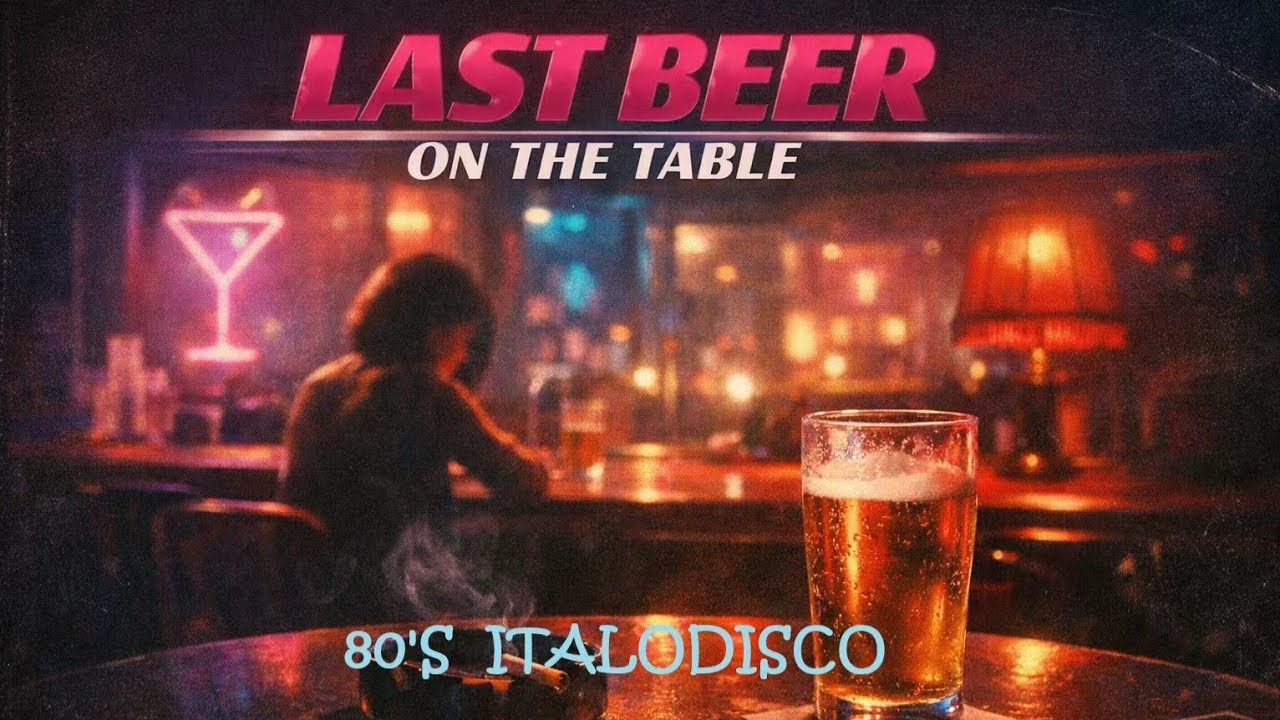 [ LAST BEER ON THE TABLE ] #ItaloDisco80s#bittersweet bar mood,