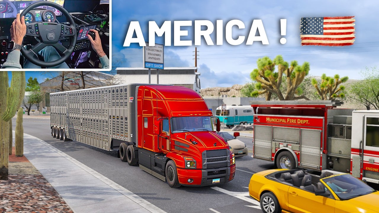 🚚 LIVRAISON D'UNE BÉTAILLIÈRE DANS L'UTAH (American Truck Simulator/ATS)