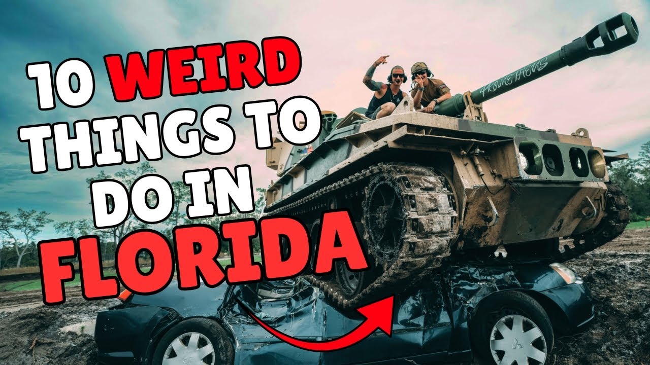 10 Weirdest Things You Can Actually Do in Florida