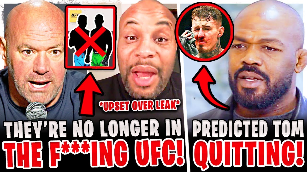 Dana White RELEASES MULTIPLE FIGHTERS after UFC 321! Daniel Cormier NOT HAPPY w/ Tom Aspinall