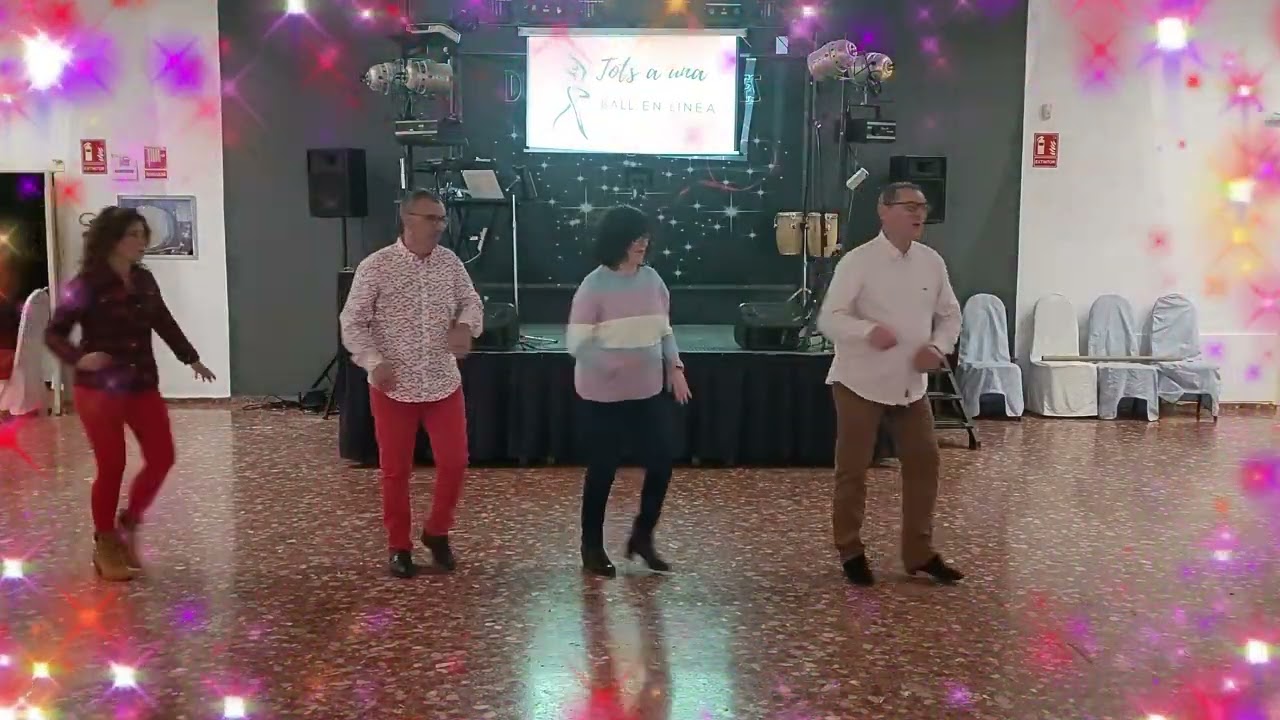 Amame - DJ Berta - Baile en Linea - Ball en Linea - Line Dance - Ballo Di Gruppo