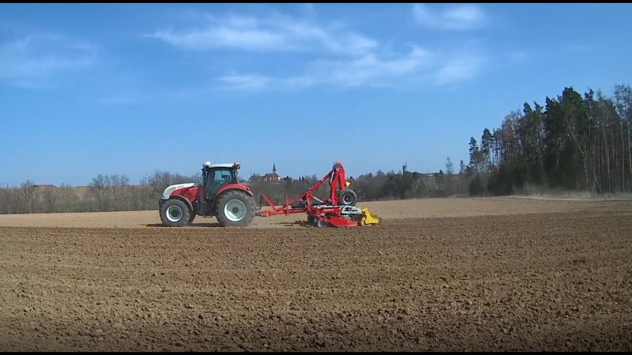 Arbeiten mit der Scheibenegge 2020