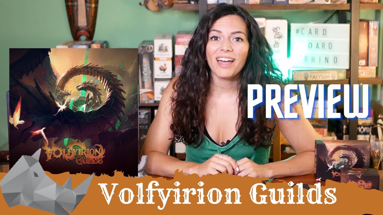 Volfyirion Guilds - Kickstarter Preview | Cardboard Rhino