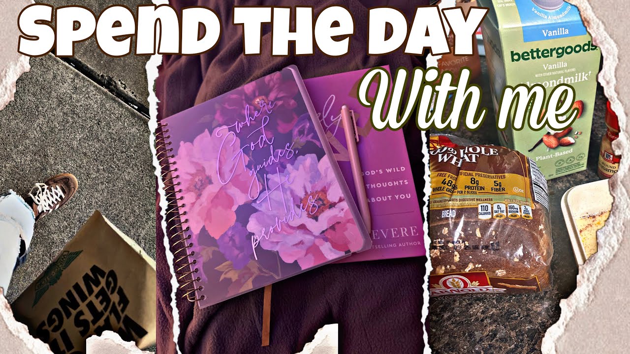 SPEND THE DAY WITH ME|| Walmart run• wing stop• cooking• taking down Christmas decor