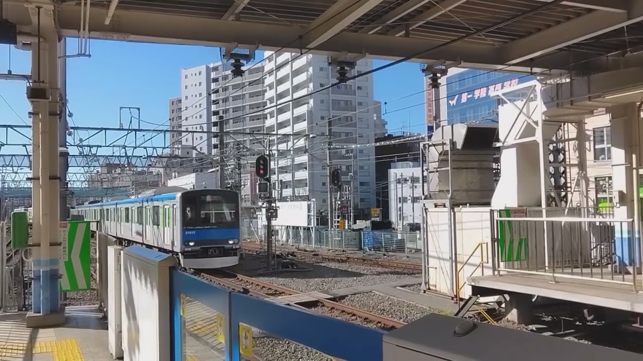 東武野田線８０００系　柏駅(TD-２４)３番線発車メロディー＋６００００系２番線到着