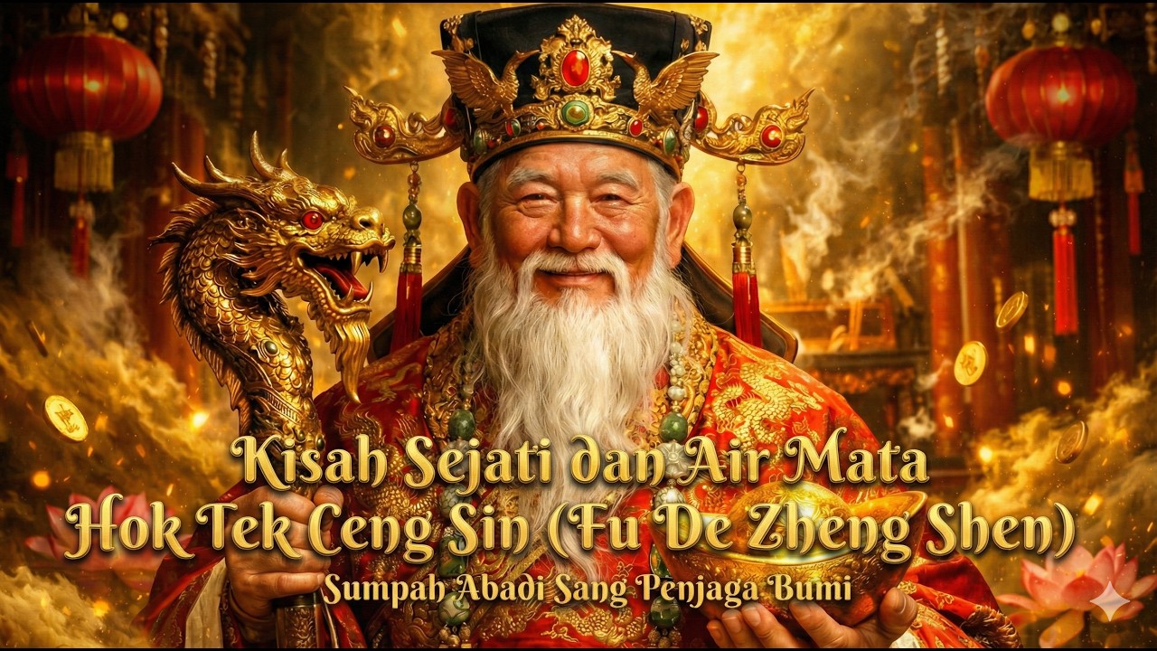 Kisah  HOK TEK CENG SIN (Fu De Zheng Shen) - Kisah Sejati & Sumpah   Abadi Sang DEWA Bumi