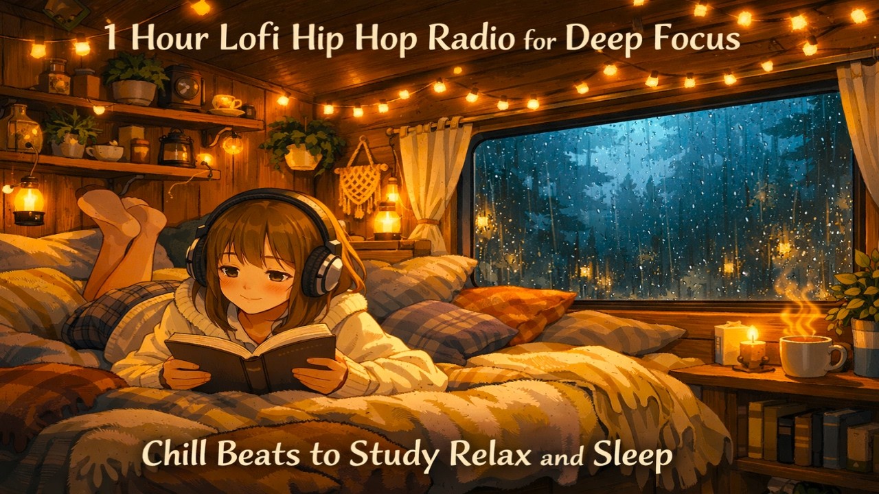 Lofi Hip Hop Radio for Deep Focus Chill Beats to Study Relax and Sleep