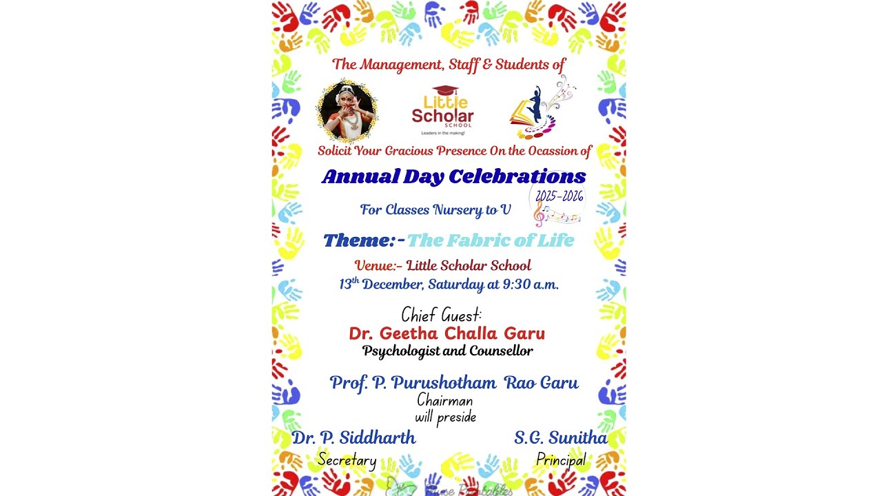 Little Scholar School Annual Day Celebrations 2025-2026