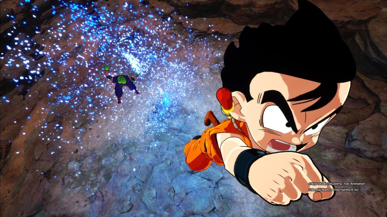 Sparking Zero Winning with Dragon Ball characters