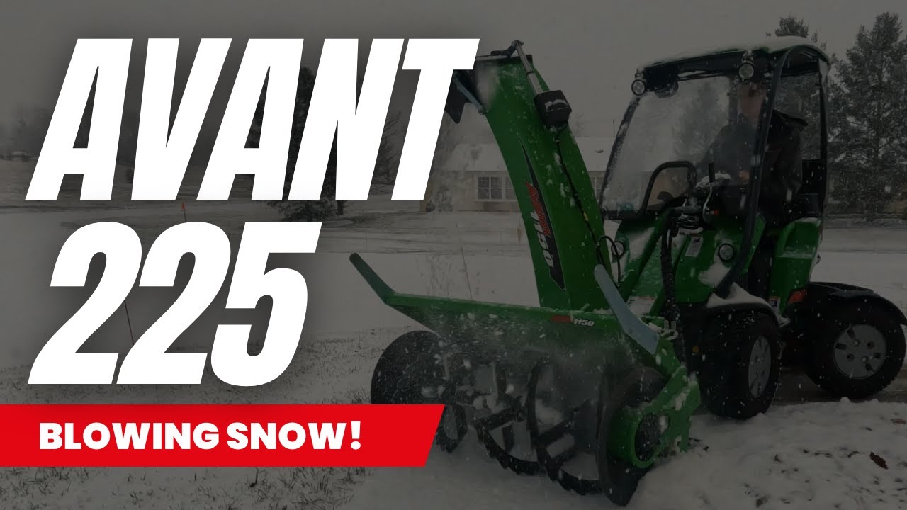Can you blow snow with an AVANT 225?