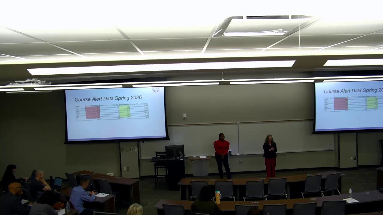 UWG Faculty Senate Meeting 3/13/2026