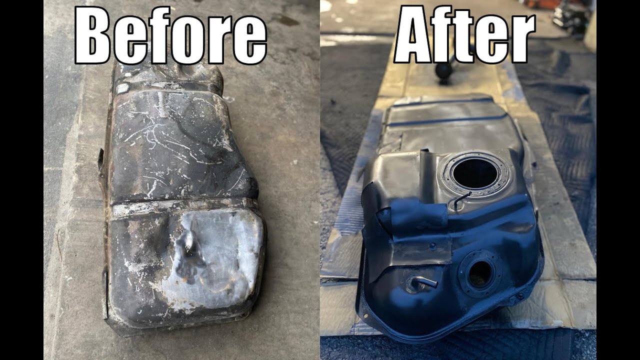 The RB30 240sx | Fuel tank repair & restoration